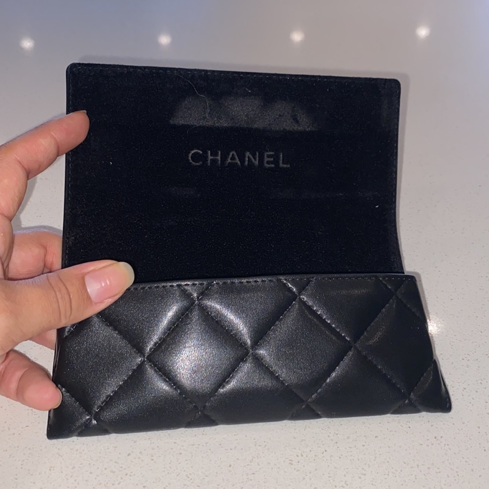 Authentic Chanel glasses case brand new no scratches
